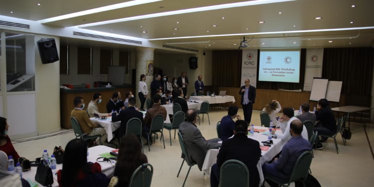 The first and ever guarantee for the civilians’ lives in conflicts is explored in a workshop