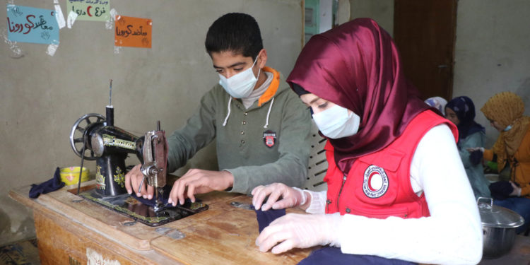 برنامج مهارات الحياة يتكلل بمبادرة للوقاية من كورونا