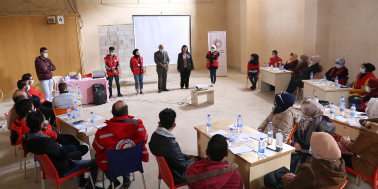 ورشة تدريبية حمايةً للمتطوعين من مخلفات الحرب