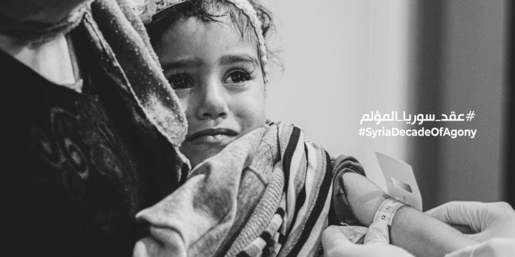 The crisis in Syria has left its deep impact even on the babies in wombs