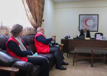 وفد من الصليب الأحمر الألماني يزور درعا