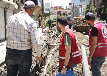 تدفق أقوى للمياه تؤمنه خطوط الضخ الجديدة