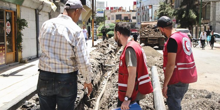 تدفق أقوى للمياه تؤمنه خطوط الضخ الجديدة