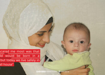 Rahaf gives birth to her first child in a safe home