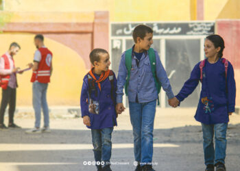 How Does the Syrian Arab Red Crescent Help 1012 Families in Sustaining Their Children’s Education?