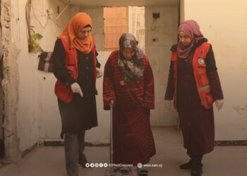 After 3 months of physical therapy, Fatima is able to take care of herself on her own